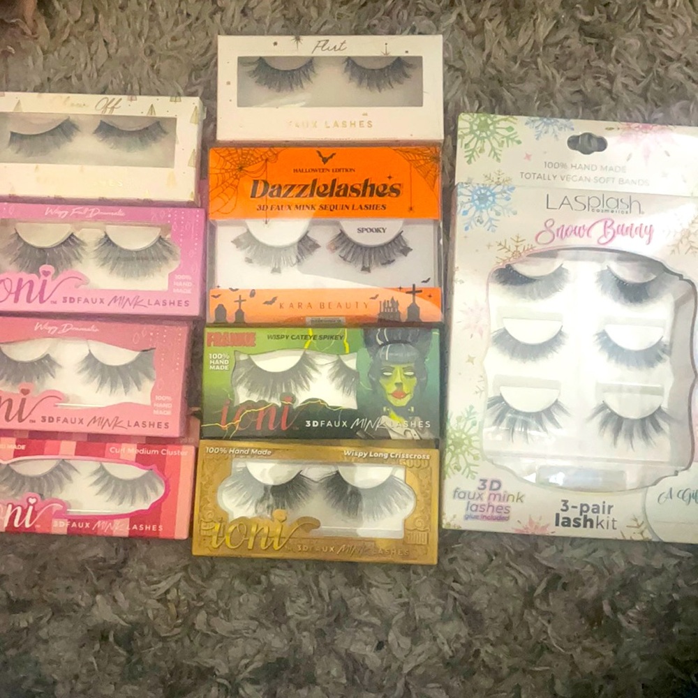 All lashes are new never used🥰❣️